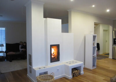 Modernes Design und hohe Effizienz vereint in einem Grundofen.