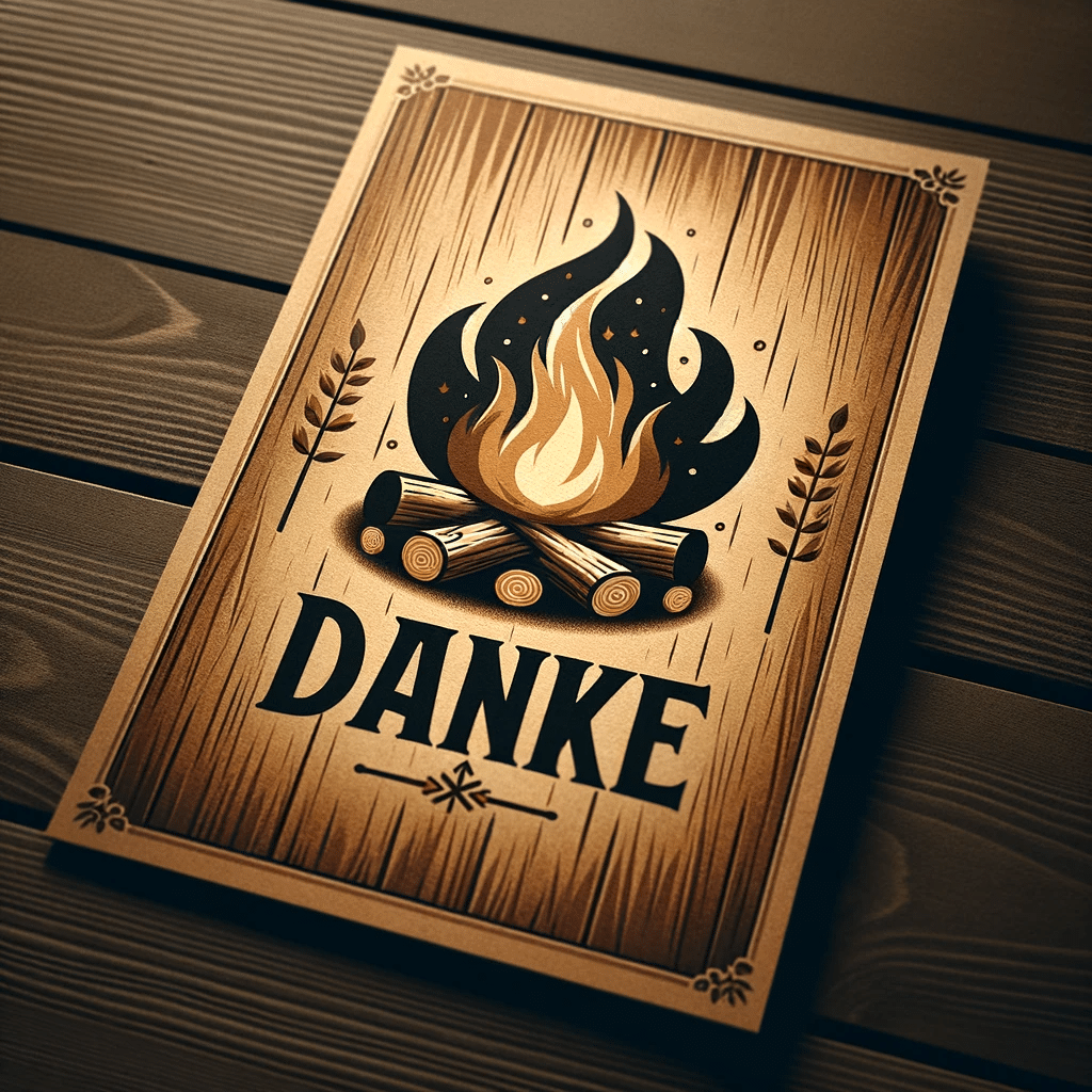 Dankeskarte Dall-e